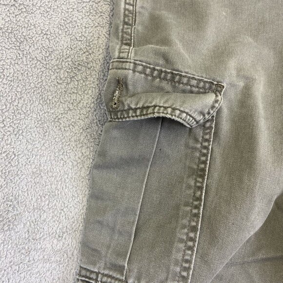 Polo Jeans Co Cargo Pants Women’s Size 4 (Fits 29x30) Green Y2K Streetwear - Picture 12 of 16